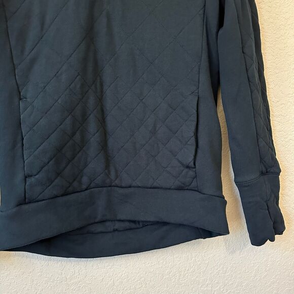 LULULEMON Forever Warm Pullover Quilted in Nocturnal Teal - Picture 4 of 9
